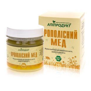 Прополісний мед 245 г